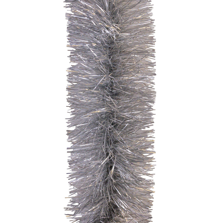 Silver Tinsel Garland