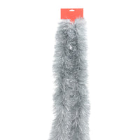 Silver Tinsel Garland