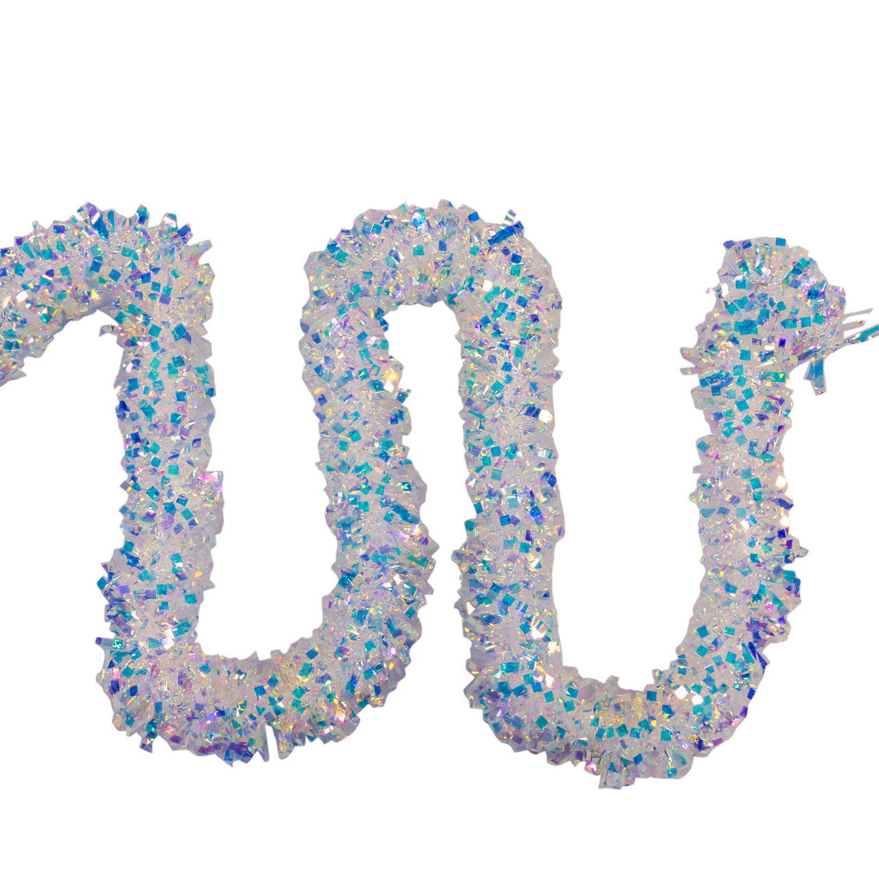 Iridescent Tinsel Garland
