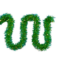 Green Tinsel Garland