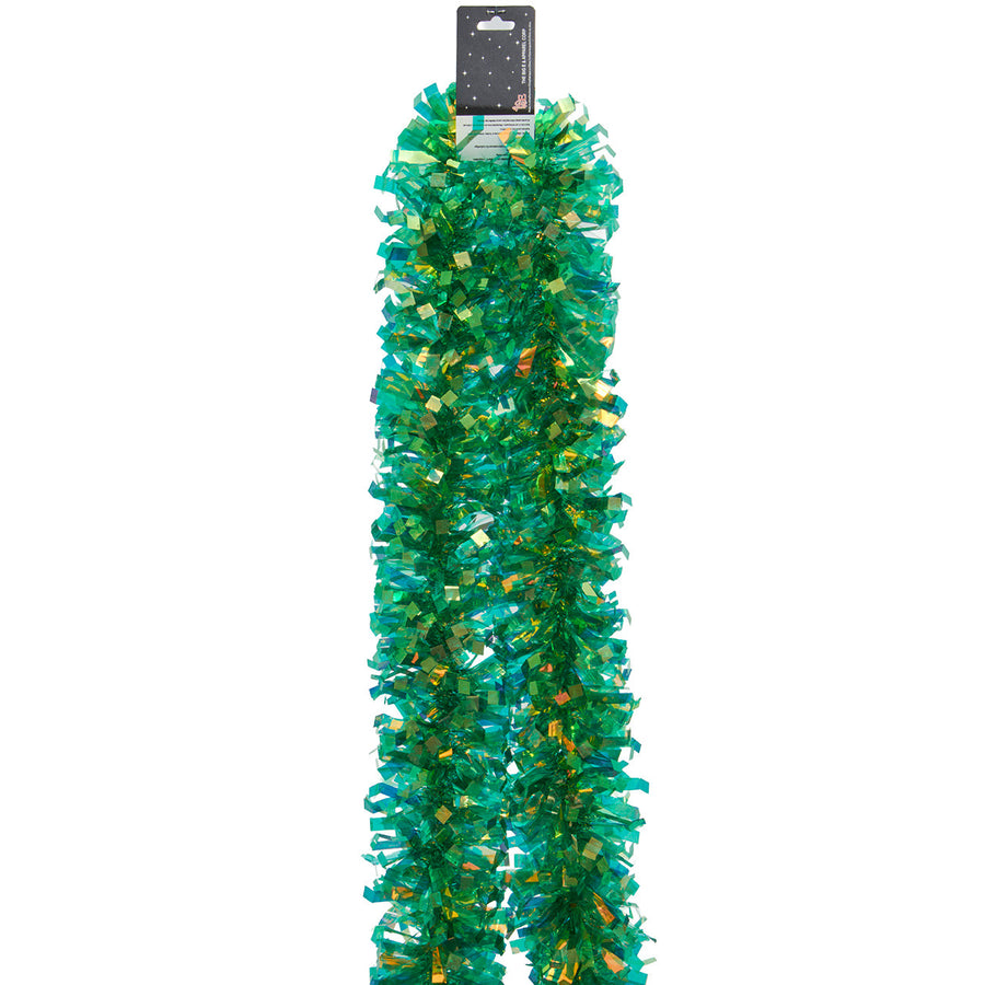 Green Tinsel Garland