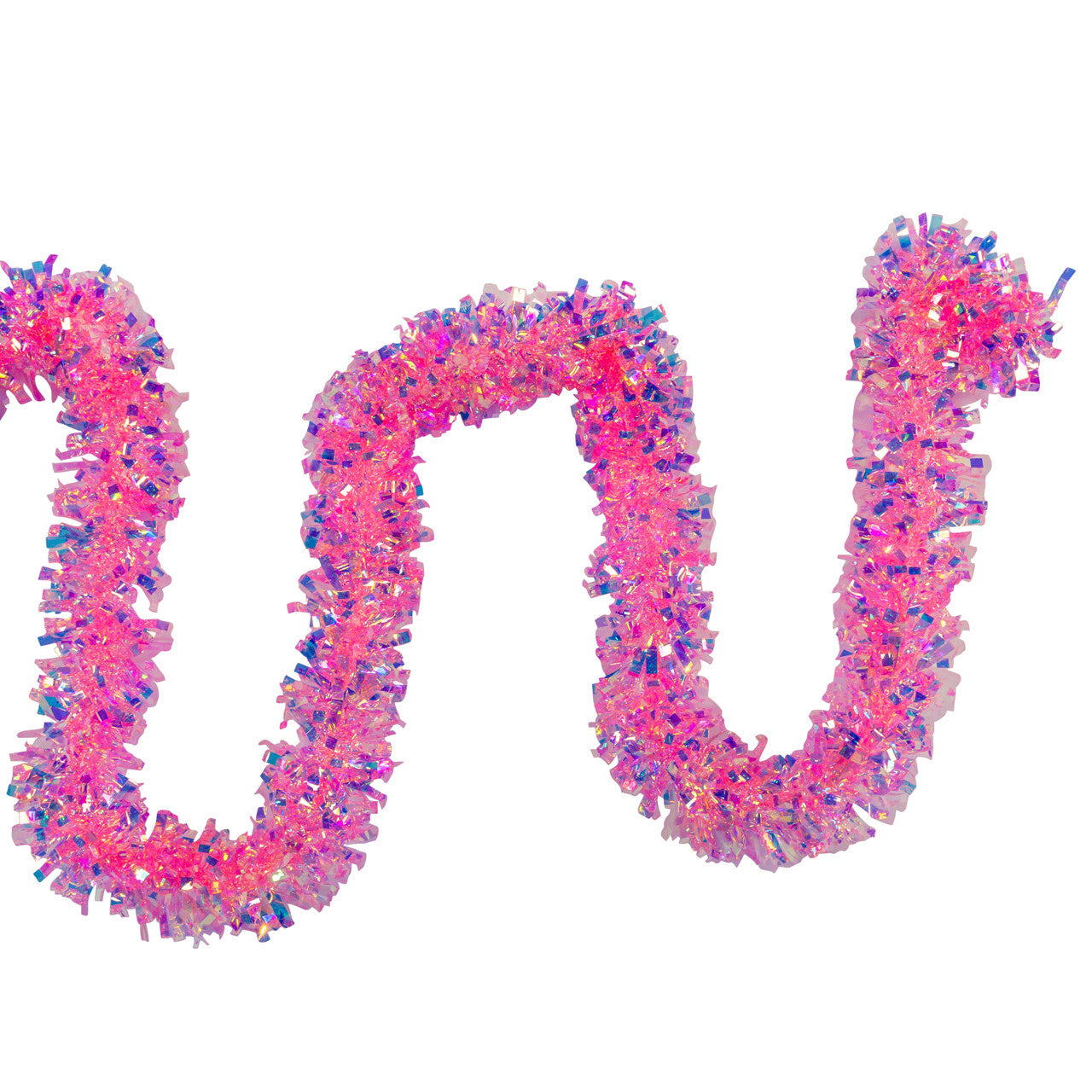 Pink Tinsel Garland