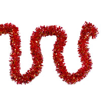 Red Tinsel Garland