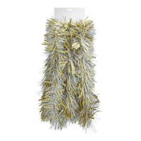 6' Gold & Silver Laser Mixed Tinsel Garland