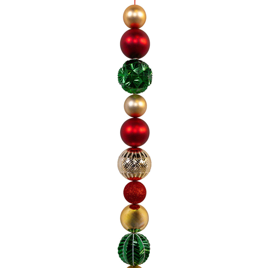 6' Shatterproof Multicolor Bead Garland