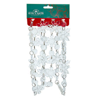 6' Snowflake Gem Garland