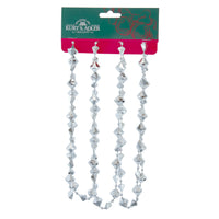 6' Silver Diamond Shape Garland