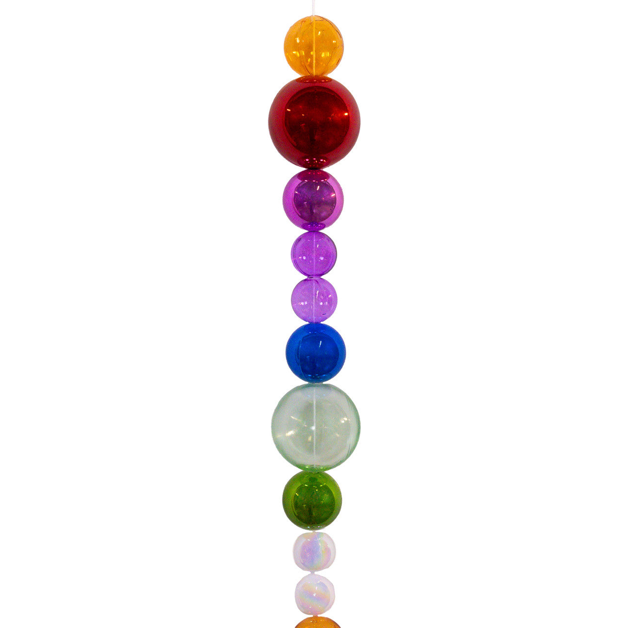 6' Shatterproof Multicolor 30MM, 40MM, 60MM Ball Garland