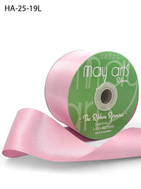 2.5 Inch Classic Double Faced Satin Ribbon with Woven Edge – HA-25-19L MAUVE LUSTER