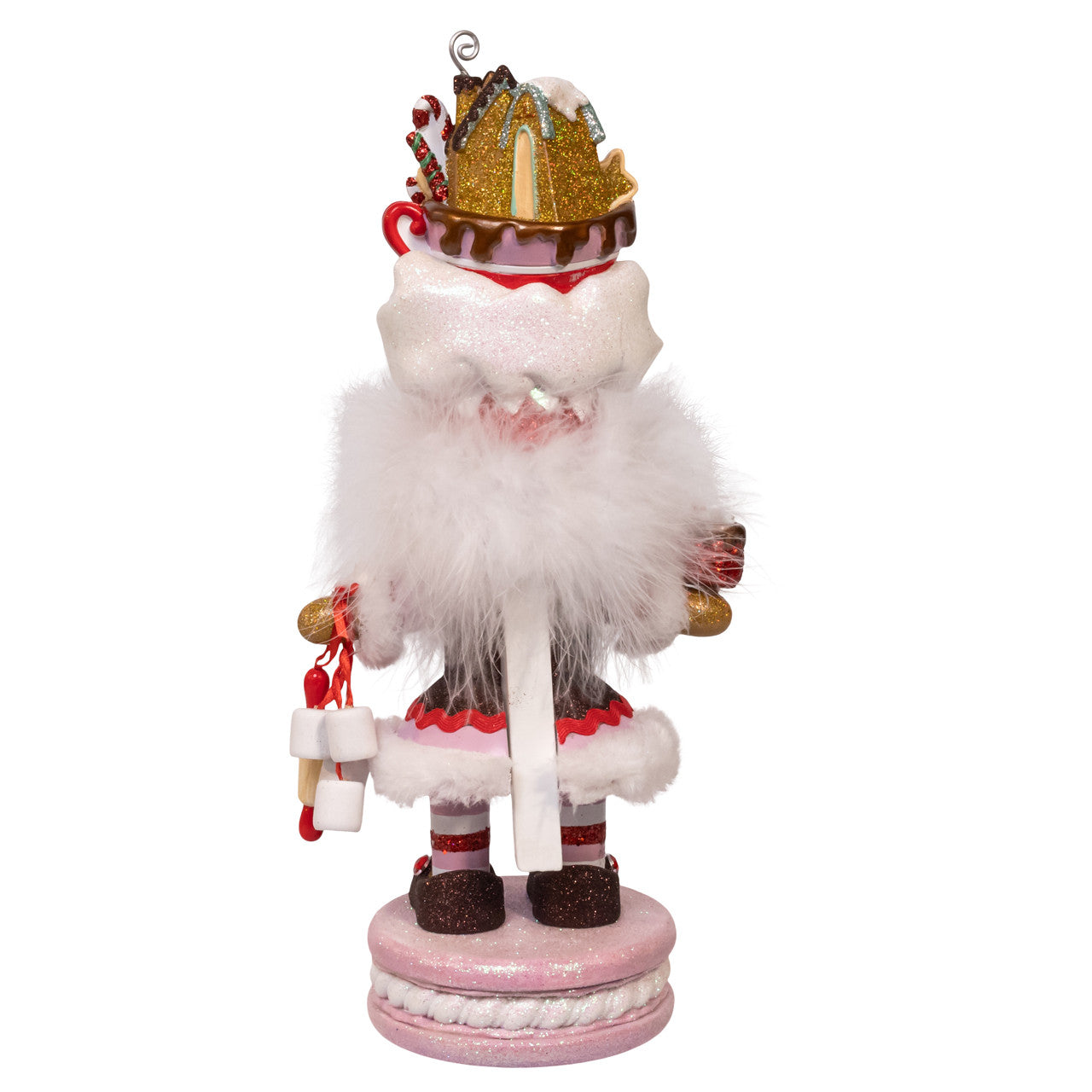 12" Hollywood Nutcrackers™ Gingerbread Girl With Cup Nutcracker