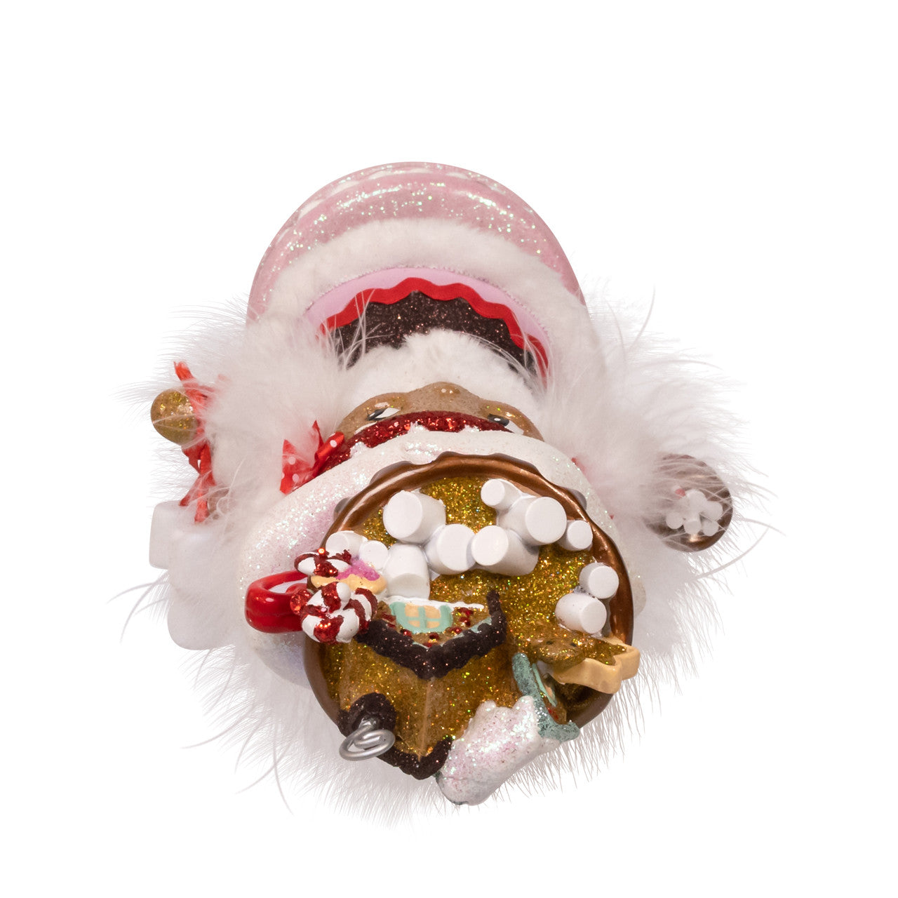 12" Hollywood Nutcrackers™ Gingerbread Girl With Cup Nutcracker