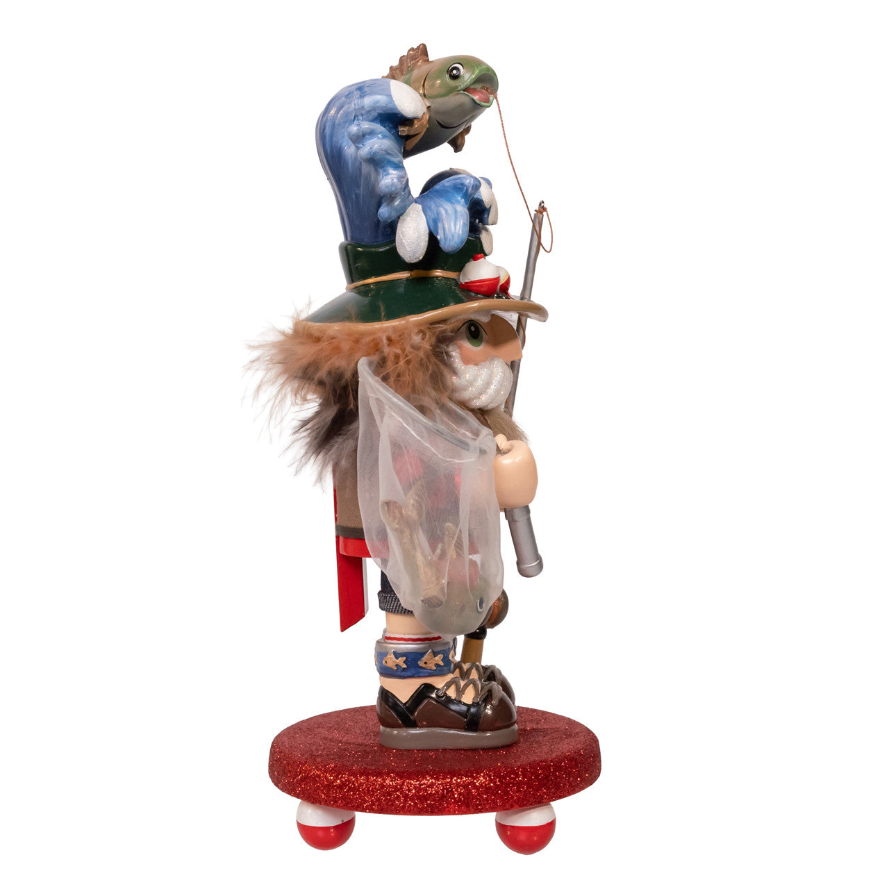 12" Hollywood Nutcrackers™ Fisherman Nutcracker