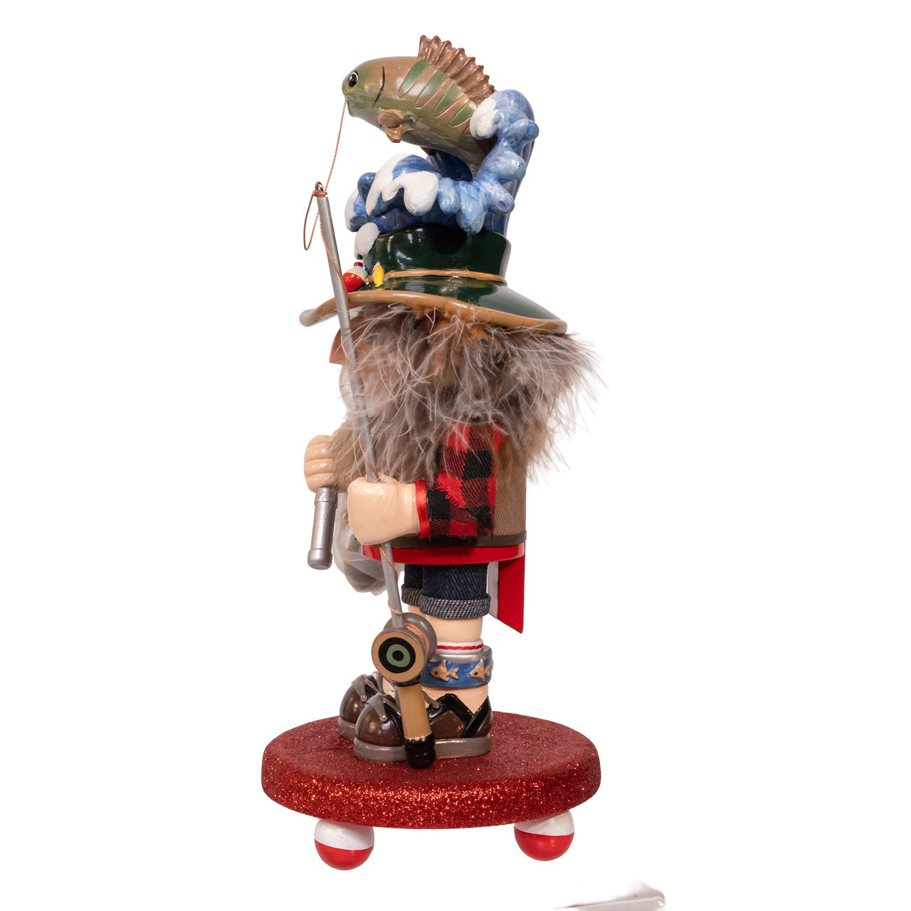 12" Hollywood Nutcrackers™ Fisherman Nutcracker