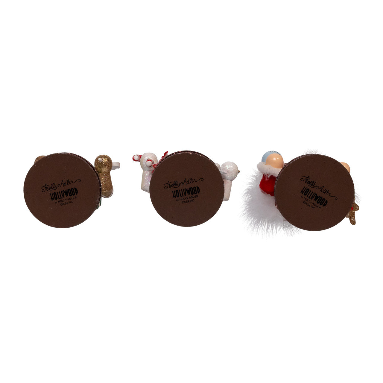 8" Hollywood Nutcrackers™ Santa, Gingerbread & Snowman Nutcrackers