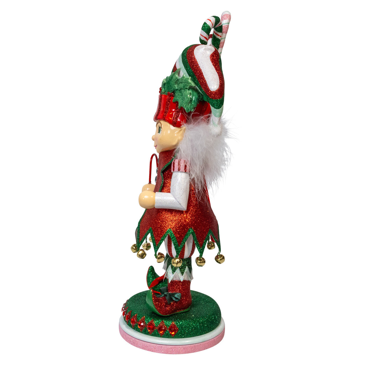 15" Hollywood Nutcrackers Candy Elf Nutcracker