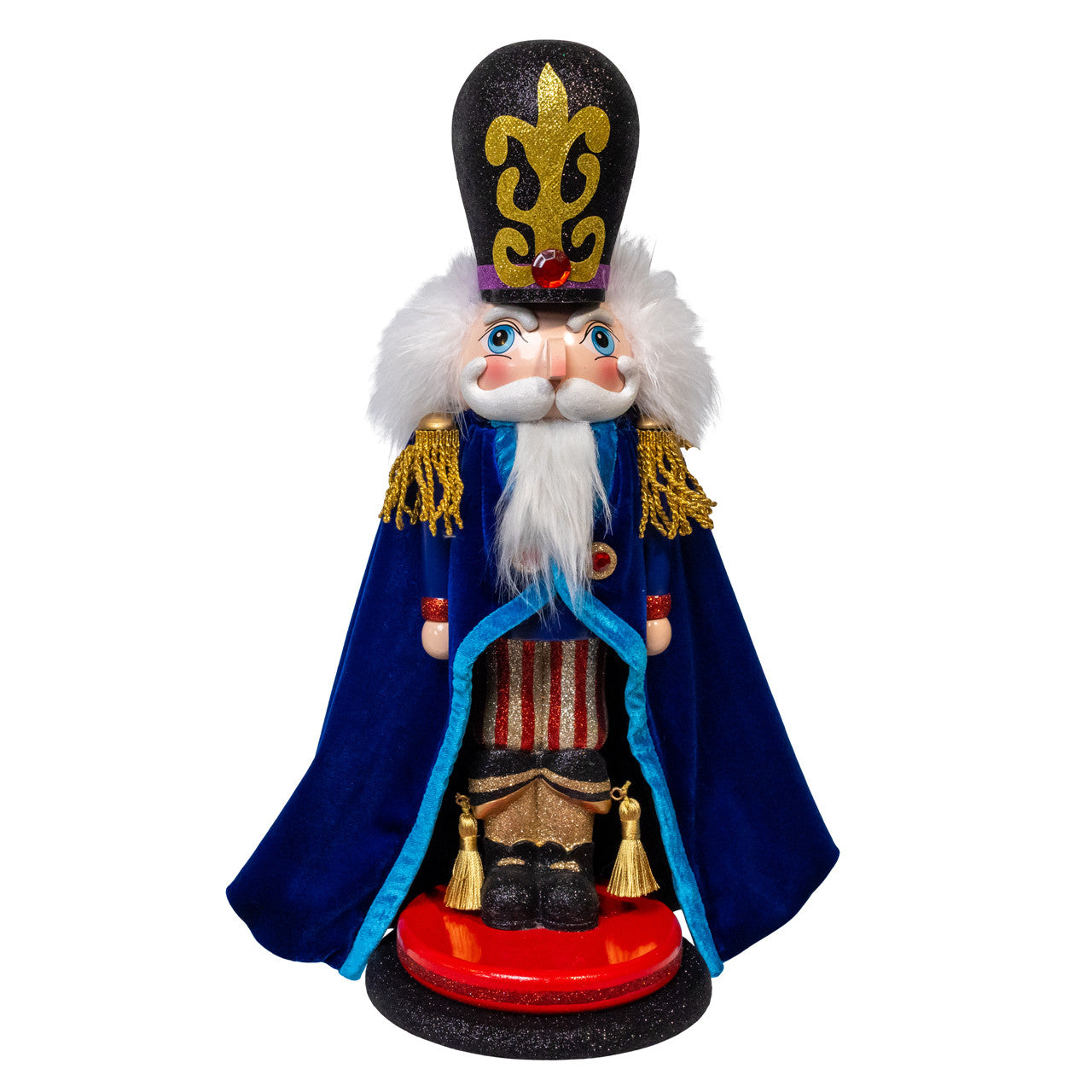 18" Hollywood Nutcrackers™ Elegant Blue & Red Nutcracker