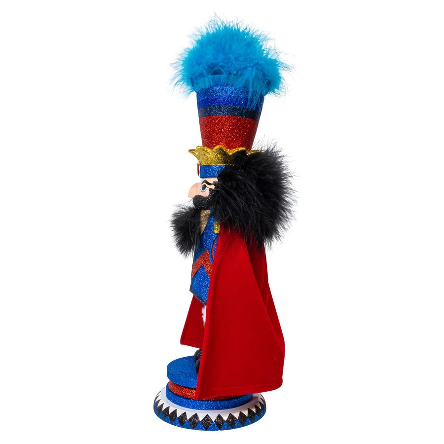 15" Hollywood Nutcrackers™ Red & Blue King Nutcracker