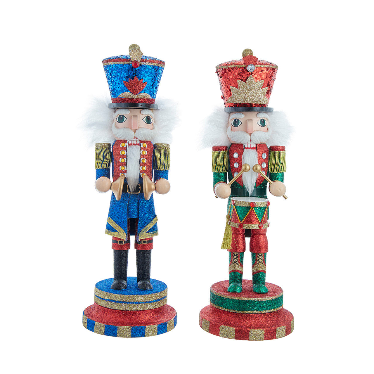 15" Hollywood Nutcrackers™ Soldier With Cymbals or Drums Nutcrackers