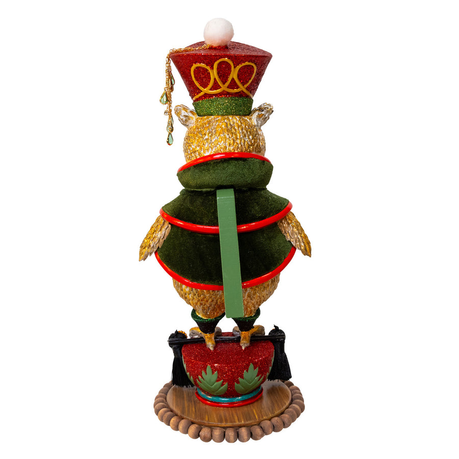 12" Hollywood Nutcrackers™ Owl Soldier Nutcracker