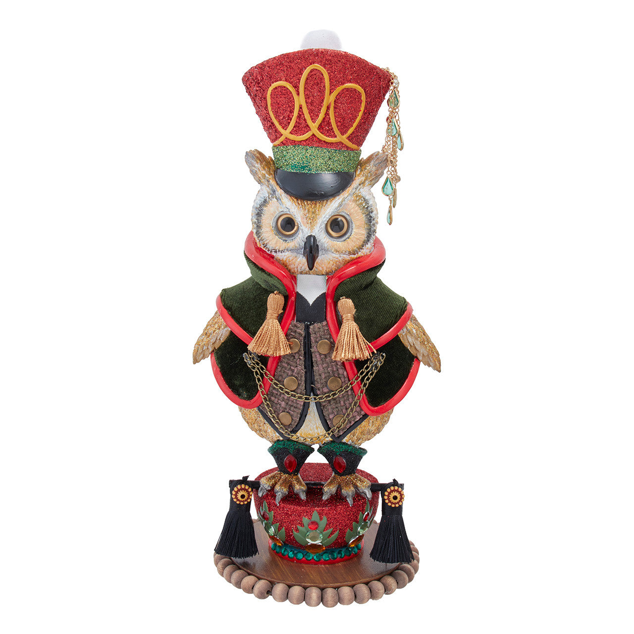12" Hollywood Nutcrackers™ Owl Soldier Nutcracker