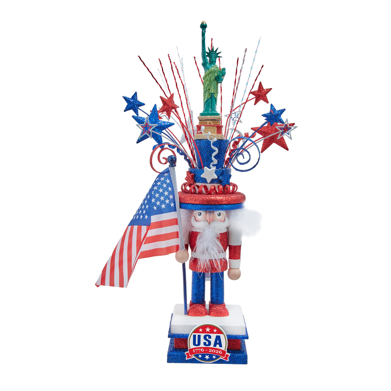 20" Hollywood Nutcrackers™ America's 250th Anniversary Nutcracker