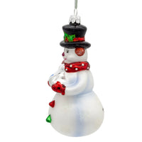 Hershey's™ Glass Snowman Kisses Ornament