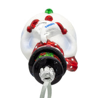 Hershey's™ Glass Snowman Kisses Ornament