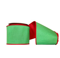 Green & Red Dupioni 4
