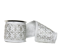 Silver Mega Jeweled Trim on Dupion 4