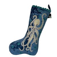 The Opulent Octopus Collection Velvet Stocking