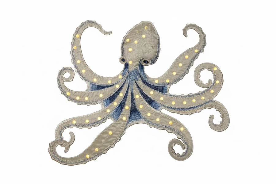 Pre-Order 2026- Octopus XL Clip with Bendable Wired Arms- Sand