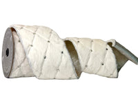 Pre-Order 2026- White Fur with Bling Ribbon Doublesided 4
