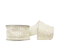 Ivory & Gold Sequin Shimmer Trim 3