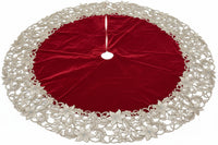 Pre-Order 2026-Regal Red and Gold Collection Tree Skirt