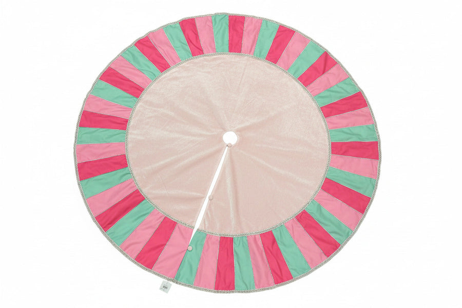 Pre-Order 2026- The Ba Bam Collection Pink/Mint Tree Skirt