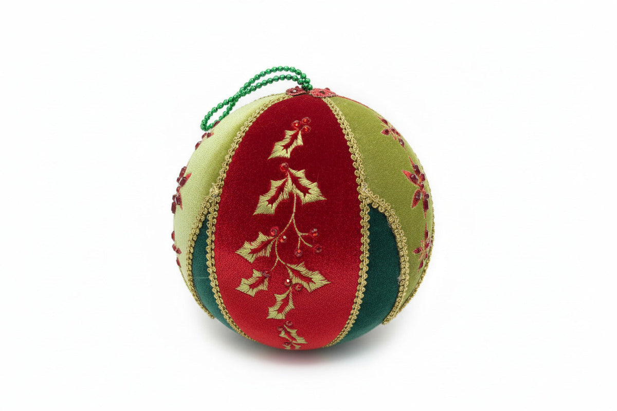 Pre-Order 2026- Jingle & Jest Collection Large Ornament 8" Ball