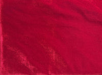 Pre-Order 2026- True Red Velvet / Lined Backing Round Tablecloth / Underskirt 108”
