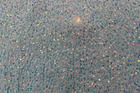 Pre-Order 2026- Aqua Velvet & Sequin Round Tablecloth/ Underskirt 108”