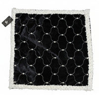 Pre-Order 2026- Black & White Velvet Pearl Collection Pillow Cover 16