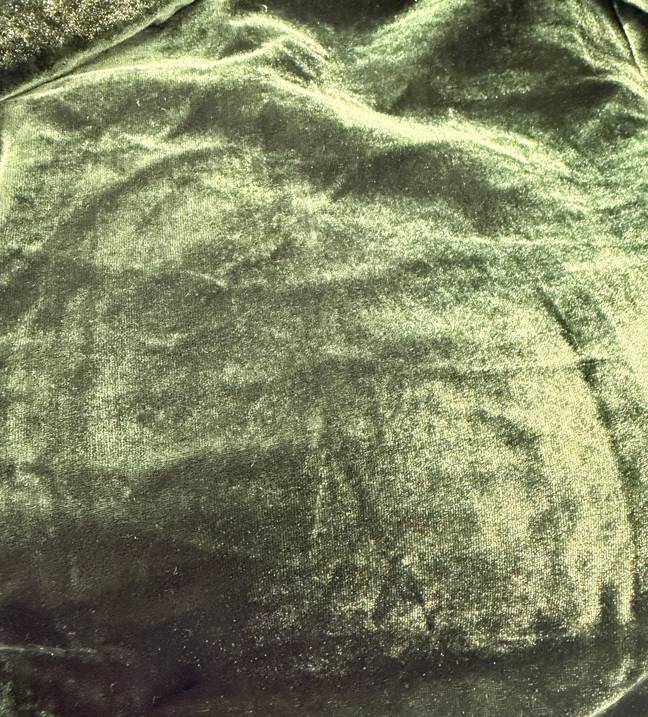Pre-Order 2026- Hunter Green Velvet Lined Back Round Tablecloth/ Underskirt 108”
