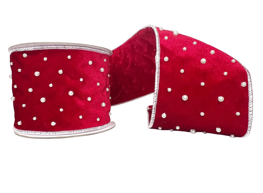 Pre-Order 2026- Red Velvet & Pearl 4"X5Y