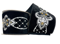 Pre-Order 2026- Black Velvet Ornate Pearl and Gold 4