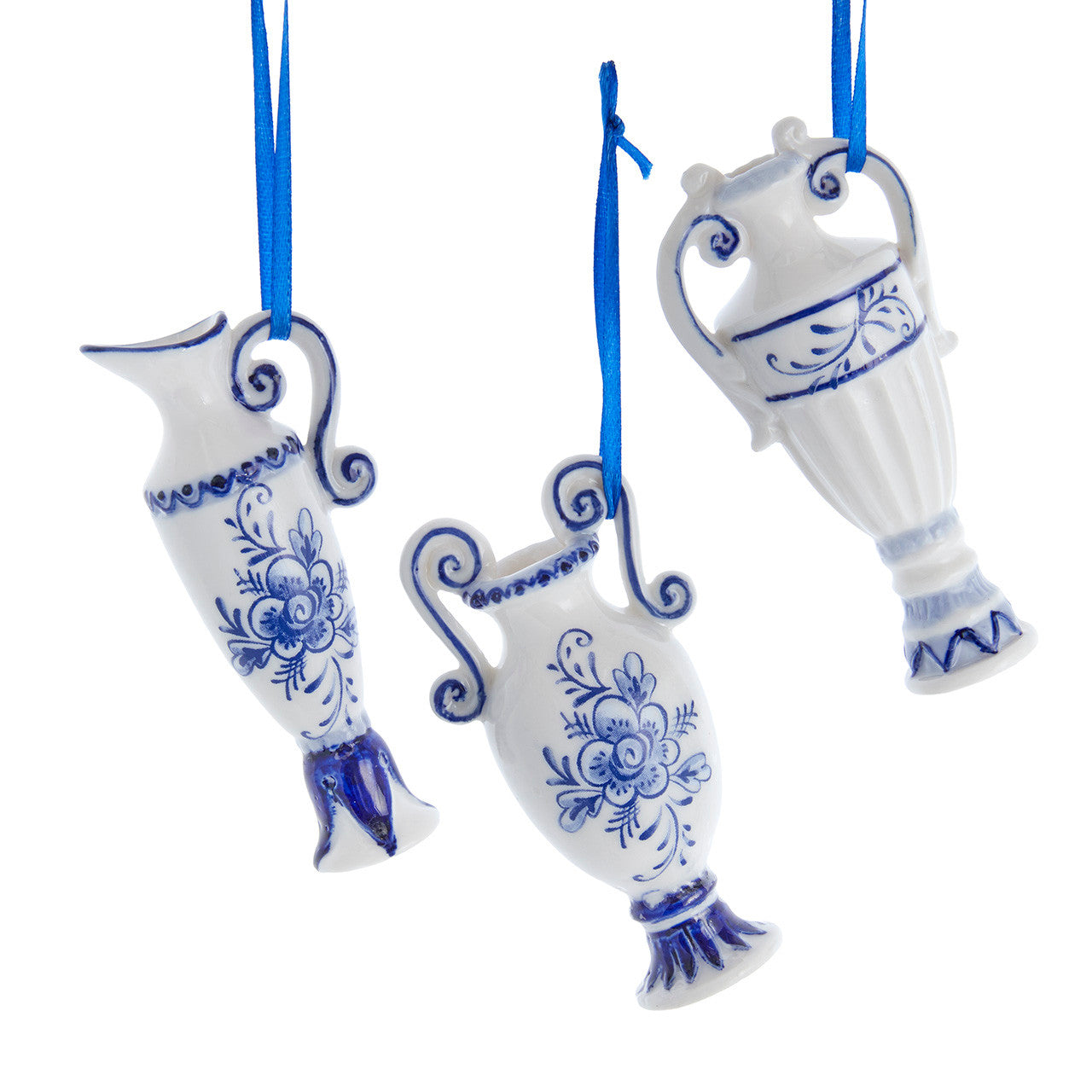 Blue & White Vase Ornaments