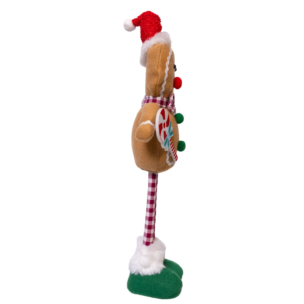 12.25" Fabric Gingerbread Table Piece