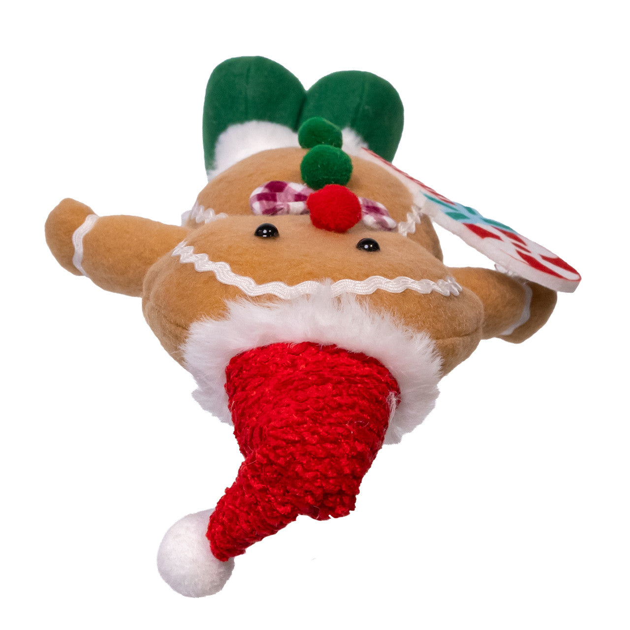 12.25" Fabric Gingerbread Table Piece