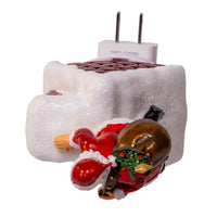 House With Santa LED Night Light