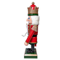 43â€œ LED Lighted Musical Collapsible Nutcracker