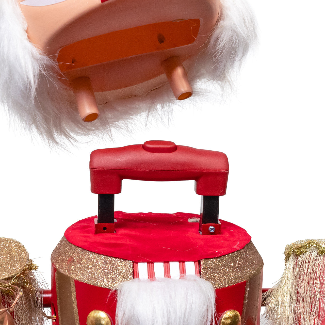 43â€œ LED Lighted Musical Collapsible Nutcracker