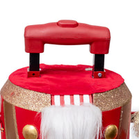43â€œ LED Lighted Musical Collapsible Nutcracker