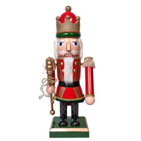 43â€œ LED Lighted Musical Collapsible Nutcracker